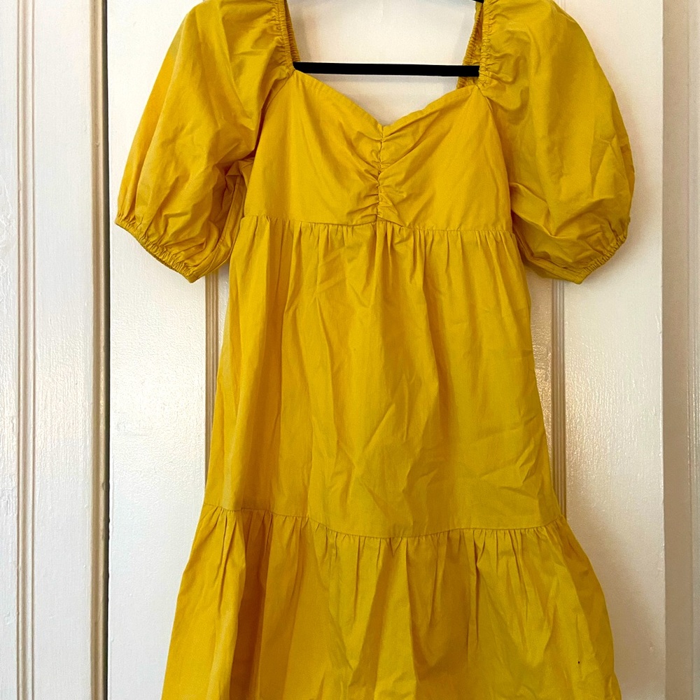 Billabong yellow sun dress